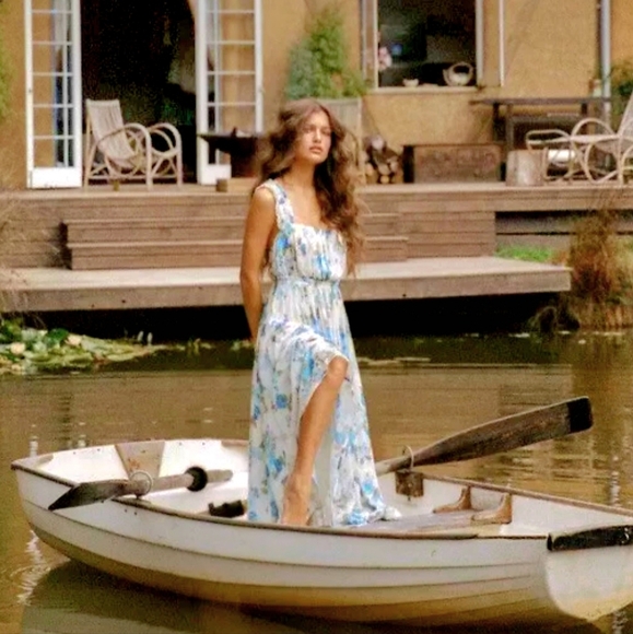 Spell and the Gypsy Collective Rose Garden Strappy Soirée Gown Midi dress (NWT) - Picture 4 of 11